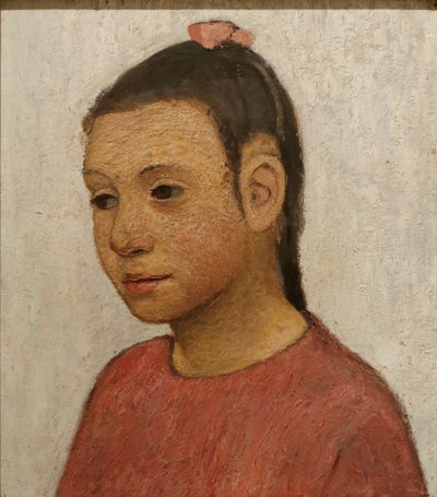 Ritratto di una ragazza da Paula Modersohn Becker